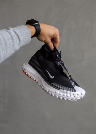 Оберіть стильні зимові чоловічі кросівки nike acg mountain fly gore-tex black/white