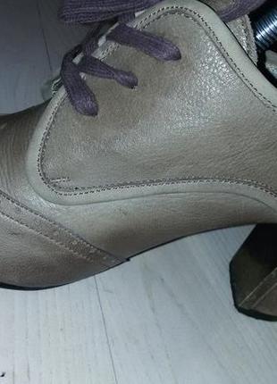 Veni vidi shoes &amp; accescories (франзия)- кожаные туфли 39 1/2 -40 размер(26 см)9 фото