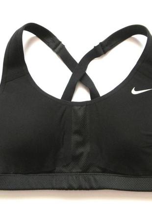 Крутий фірмовий чорний спортивний топ nike оригінал