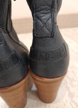Шикарні сапоги сапожки ботфорди ботильйони  черевики шкіра испания5 фото