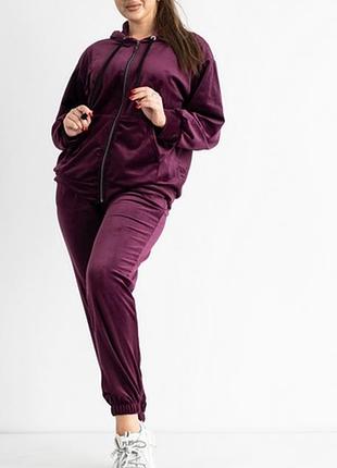 Женский спортивный костюм вишневый