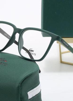 Мужская брендовая оправа lacoste (2290) green