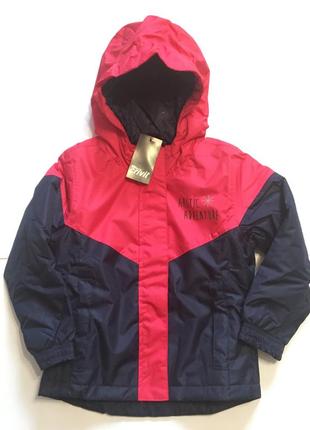 Куртка демісезонна 3/4 7/8 р crivit 98/104 122/128 мембранна непромокаемая