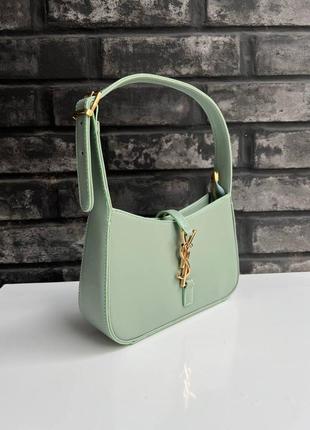 Жіноча сумка ysl hobo mint2 фото