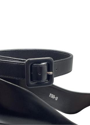 Туфли женские l&m dw503/39 черный 39 размер5 фото