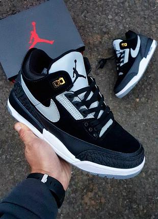 Nike air jordan 3 white black se, мужские кроссовки джордан 3, кроссовки мужское джордан 3 чёрные, кроссовки найк джордан демисезонные