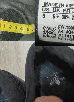 Текстильные беговые легкие кроссовки adidas на стопу 23,5-24 см5 фото