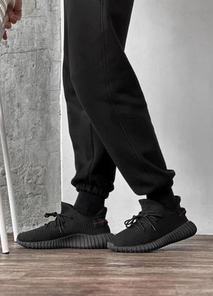 Легкие летние черные стильные мужские кроссовки текстильные в сетку, для спорта, для бега, для тренировок4 фото