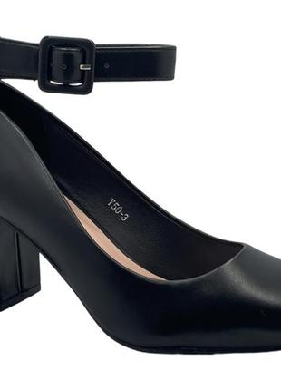 Туфли женские l&m dw503/36 черный 36 размер2 фото