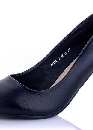 Туфли женские molo 660101/37 черный 37 размер1 фото