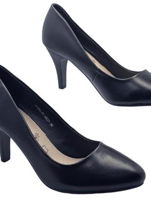 Туфли женские molo 660101/37 черный 37 размер2 фото