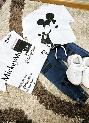 Костюм 2-ка, футболка + джинси