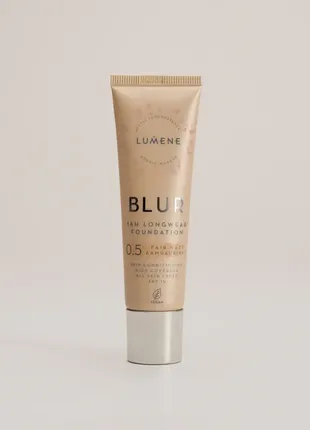 Стойкая тональная основа lumene blur longwear foundation spf15 - 0.5 fair nude1 фото