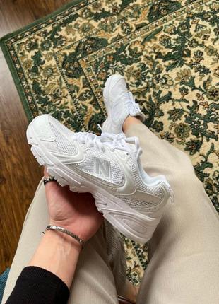 New balance white женские кроссовки 1944 баланс сетка2 фото