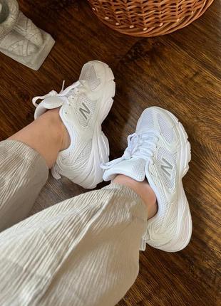 New balance white женские кроссовки 1944 баланс сетка5 фото