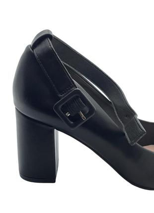 Туфли женские l&m dw503/40 черный 40 размер6 фото