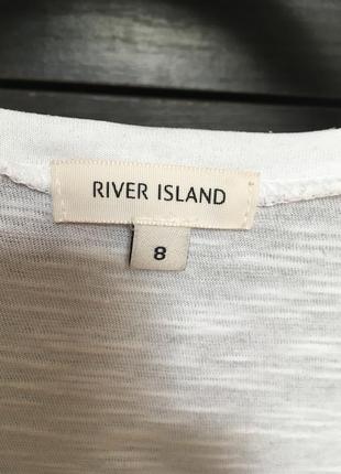 Базовая белая футболка river island3 фото