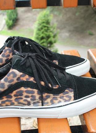 Vans old hotsell skool leopard