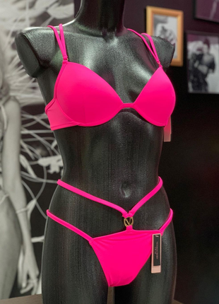 Купальник пушап victoria's secret виктория сикрет оригинал