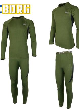 Комплект термобелья tactical fleece thermal suit хаки