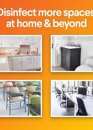 Універсальні дезінфікуючі серветки для прибирання clorox disinfecting wipes 75 шт.