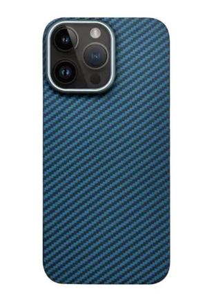Kevlar case — iphone 14 pro max blue