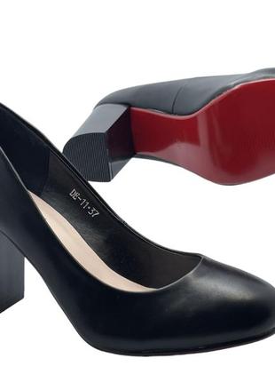 Туфли женские hongquan de1133/39 черный 39 размер3 фото