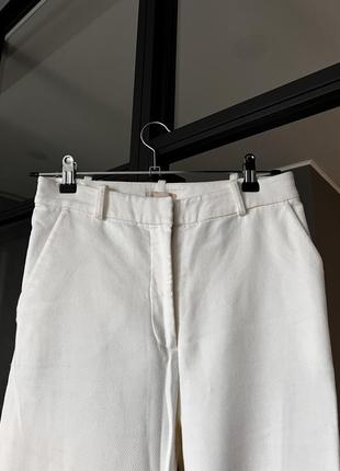 Білі штани брюки h&m2 фото