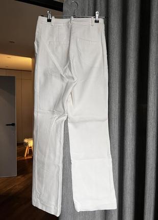 Білі штани брюки h&m3 фото