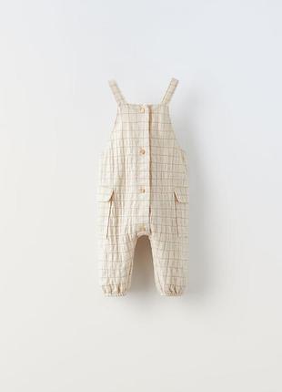 Комбинезон в клетку от zara