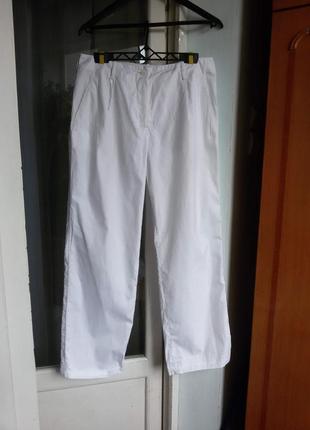 Тонкие летние хлопковые брюки jil sander2 фото