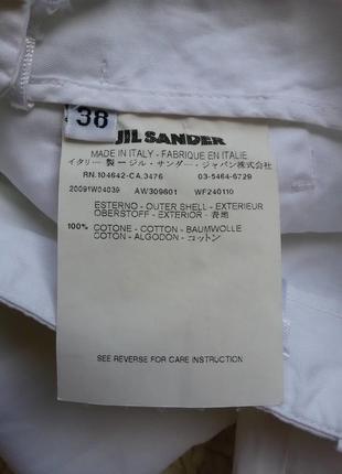 Тонкие летние хлопковые брюки jil sander6 фото