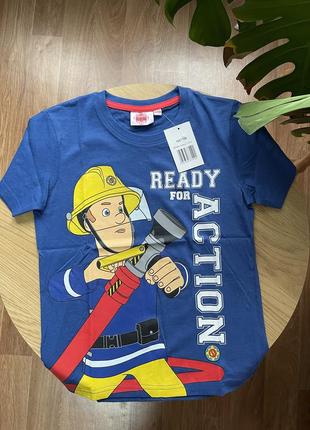 Футболка fireman sam пожежник сем