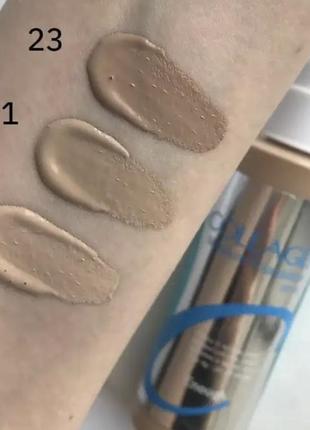 Тональная основа с коллагеном collagen moisture foundation spf15 100 мл7 фото