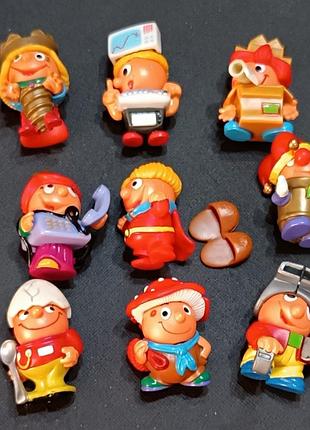 Кіндер іграшки ferrero, киндер шарнирные человечки серия