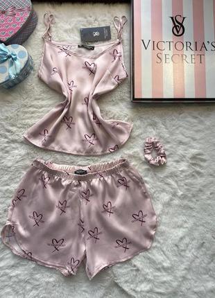 Пижама женская пижама victorias secret размер: s, l, xl и5 фото