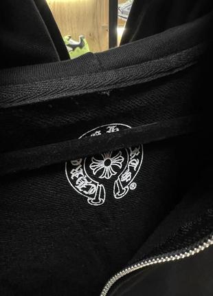 Зіп худі chrome hearts zip up 5