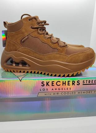 Замшевые ботинки кроссовки skechers uno оригинал5 фото