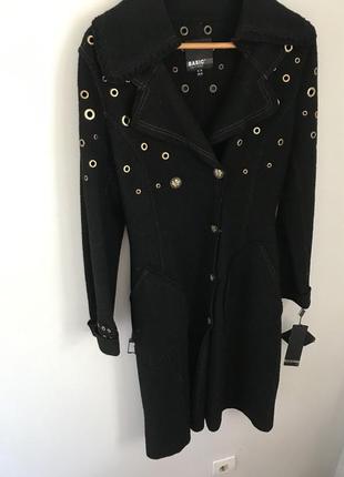 Новое шерстяное пальто без подкладки basic editions p.m1 фото