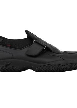 Шкіряні вінтажні кросівки на липучці diesel enduro velcro kicks y2k