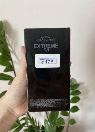 Мужской парфюм extreme 5.0 100 ml от zara.3 фото