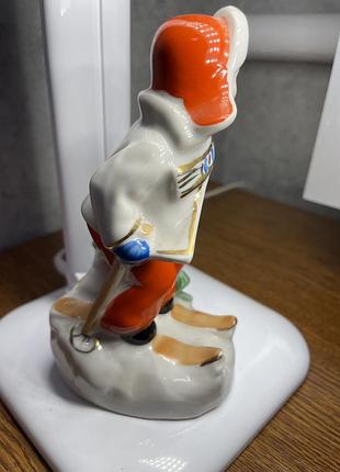 Фарфор «лижник»2 фото