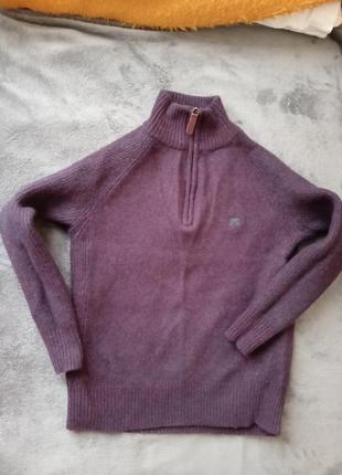 Стильный шерстяной свитер унисекс на 42-44 раз.1 фото