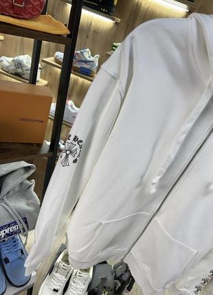 Худі chrome hearts white 3