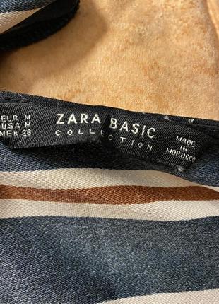 Блуза блузка zara classic с запахом3 фото