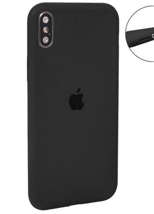 Original silicone case full size — iphone x ; xs — charcoal gray (15)