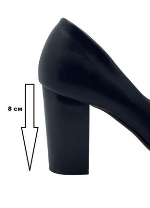 Туфли женские hongquan de1133/37 черный 37 размер3 фото