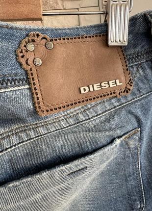 Женские винтажные джинсы трубы diesel7 фото