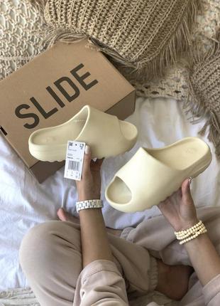 Тапки тапочки adidas yeezy slide шлепки шлепанцы