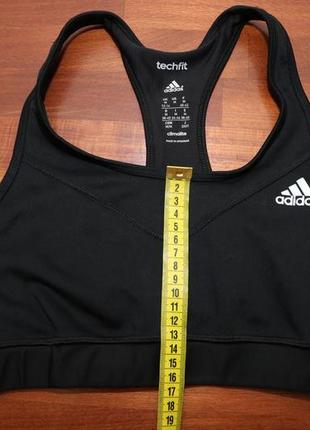 Спортивний топ techfit від adidas оригінал  (розмір м)8 фото